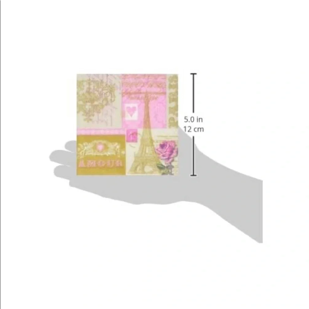 PPD Je t'aime Paris Cocktail Beverage Napkins 20ct